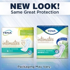 Tena Intimates Moderate Incontinence Pads, 20 Count – Pack of 3