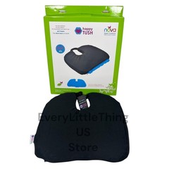 Nova Happy Tush Seat Cushion with Coccyx Cutout Gel Cell Car Office Chair Travel