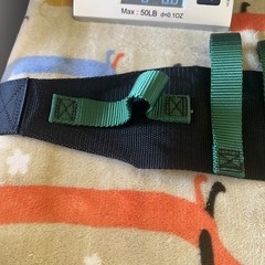 Posey Transfer Gait Belt With Quick-Release Buckle – Black & Green 53 Inches