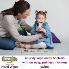 Boogie Antibacterial Hand Wipes By Boogie Alcohol Hypoallergenic And