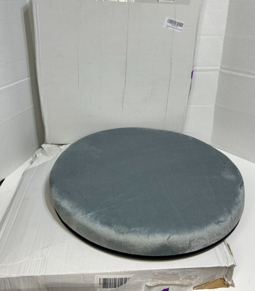 2 PK 360 Degree Swivel Seat Cushion Antiskid Rotating Pivot Disc Pad Elderly 15″