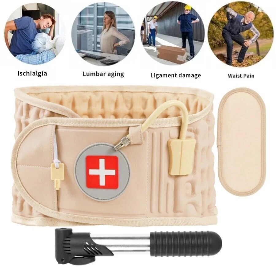 Spine Decompression Back Belt Lumbar Support for Lower Back Pain Relief