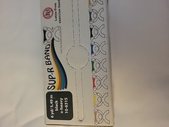 Sup-R Latex Free Exercise Band Roll, 6 yd Length, Black-X-Heavy 10-6315 – NEW
