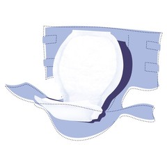 Seni Unisex Booster Pad Breathable 25″ L S-NO30-PB1 120 Ct