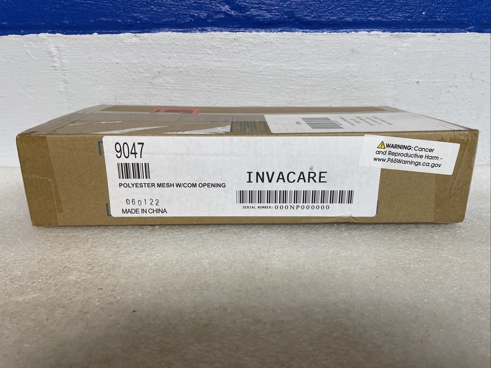 Invacare Polyester Mesh 2-point Sling with Commode Opening Model 9047 New Sealed