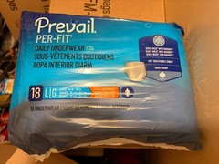 Prevail Per-Fit Daily Underwear L 44 58 in 18 Ct Adult Diapers Extra Absorbent