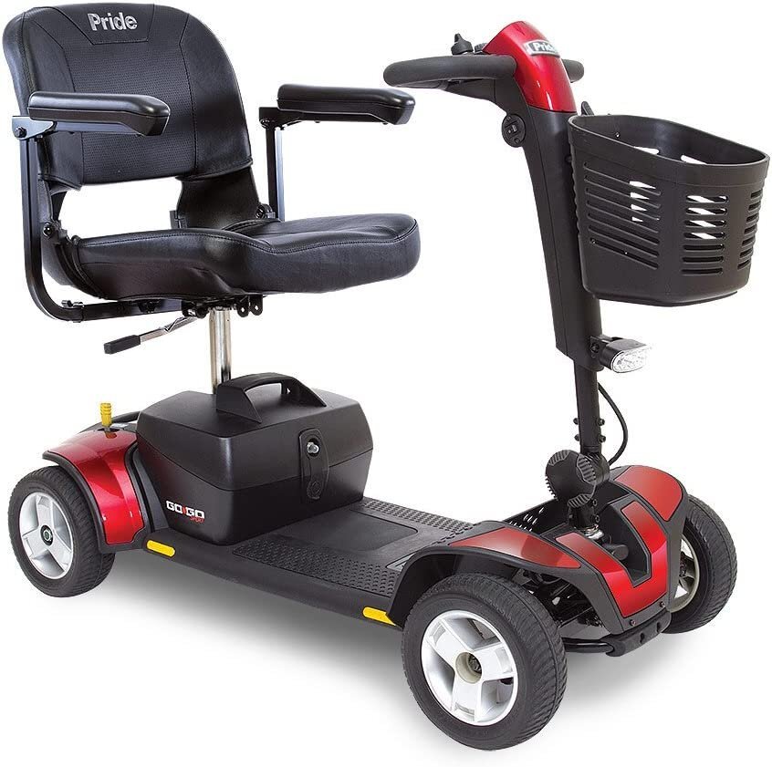 Pride Mobility Go-Go Sport S74 4-wheel Electric Travel Scooter for Adults