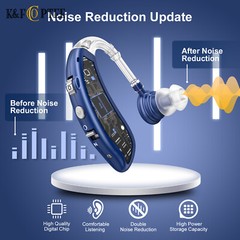 1 PSC Digital Hearing Aids Hearing Loss Rechargeable Invisible Sound Amplifiers