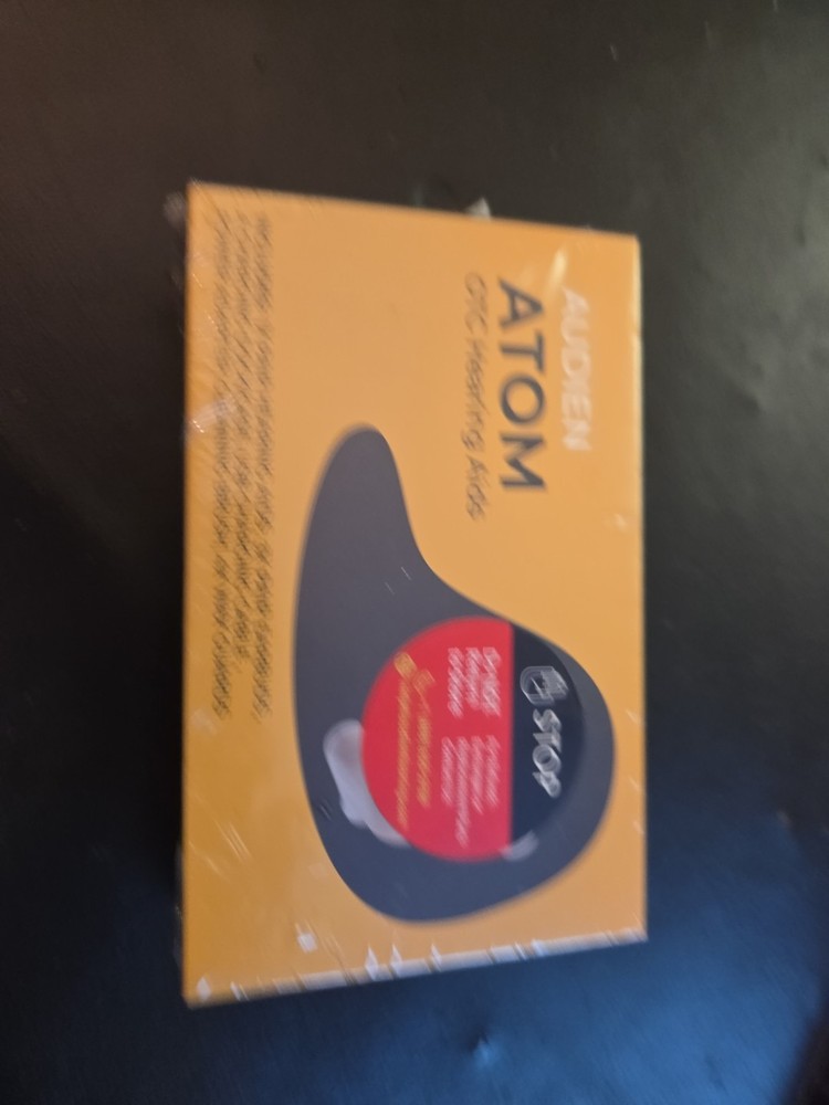 Audien Atom One OTC Hearing Aids – Wireless, Rechargeable, and Comfortable NEW