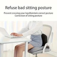 Trucker Seat Cushion for Long Sitting Memory Foam Seat Chair Cushion Office Car