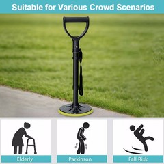 Adjustable Standing Aid Mobility Tool for Elderly Help Senior Get Up From Floor