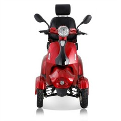 Heavy Duty 4 Wheel Mobility Scooters 500lbs 800W All Terrain for Seniors Adults