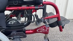 Quickie IRIS Tilt-In-Space Wheelchair Manual Transport JAY J3 Back & Cushion