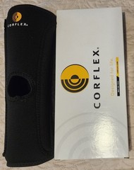 Corflex Cooltex Black Neoprene Knee Sleeve Brace Stabilizer Open PATELLA 4XL