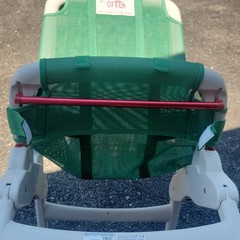 Drive OT 2000 Folding Non-Slip Shower/Bath Chair Green/White 120 lb