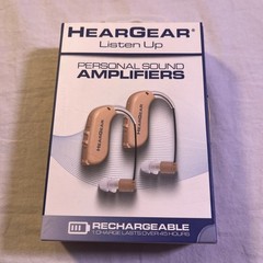 Lucid Audio Personal Hearing Rechargeable Amplifier – 1 Pair