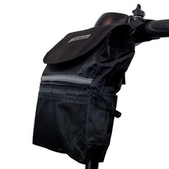 Front Tiller Bag Fabric Travel Basket for Adults Wheelchair, Mobility Scooter