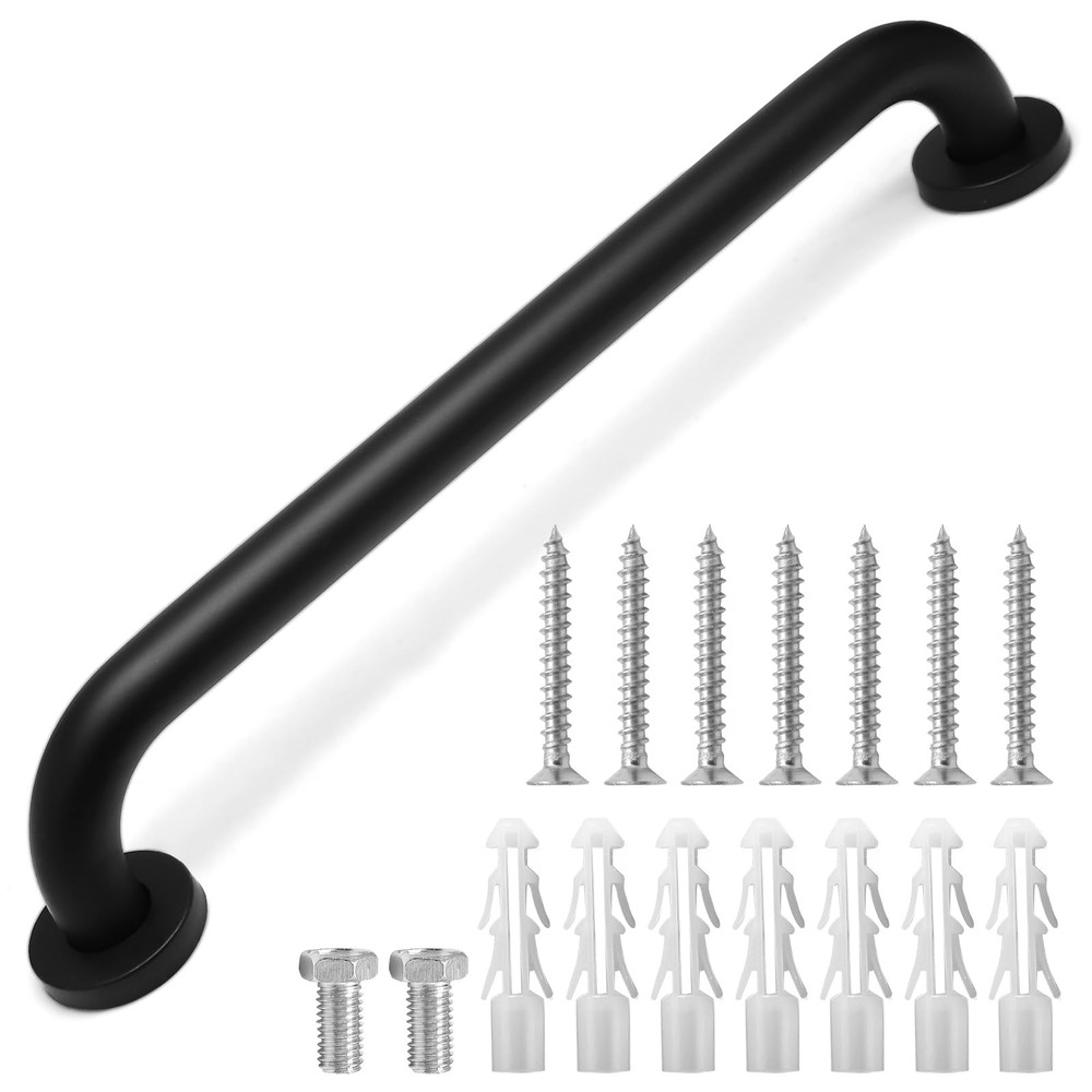 16 Inch Shower Grab Bar Stainless Steel Stairs Grab Indoor & Outdoor Deck Han…