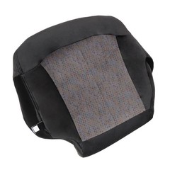 Front Driver Side Bottom Replacement Cloth Seat Cover Dark Gray 12D Black