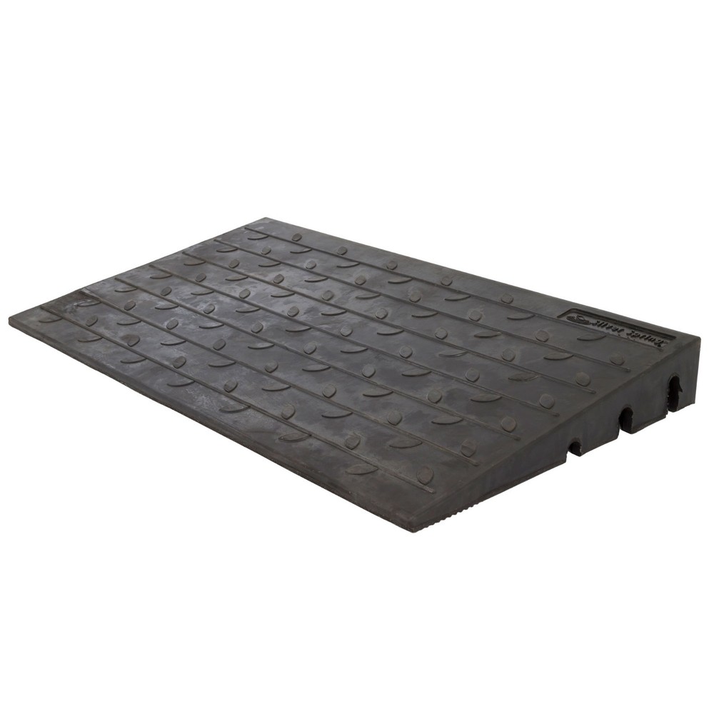 4″ Maximum Rise – Silver Spring Rubber 3 Channel Threshold Ramp