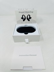 Royal Hearing F-AID Wireless Bluetooth Rechargeable Ear-Hook Hearing Aid – Black