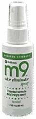 Odor Eliminator M9 2 oz, Pump Spray Bottle, Scented, EA/1 #7734 ““ 2 PACK