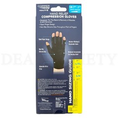 Copper Fit Unisex Hand Relief Compression Gloves Small/Medium Lot of 2 Pairs