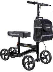 BlessReach Economy Knee Scooter, Steerable Foldable Walker