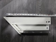 ACORN 180 CURVED STAIRLIFT FLOOR RAIL TRACK**15″ LONG END TO 10″ SHORT END