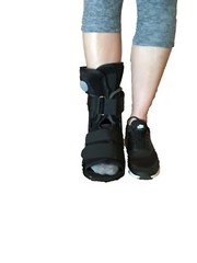 Alpha Medical Low Top Air Walker Pneumatic Walker Boot