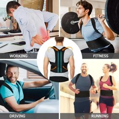 Upgraded Back Brace Posture Corrector – Relief for Neck, Back,and Shoulder Pain