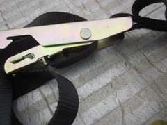 Q’Straint Safehaven Wheelchair Tie-Down System M-Series Straps Track Transport