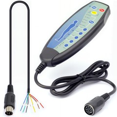 8 Female Pin Remote F/ Massage Power Lift Recliner Chair Hand Controller W/ Heat