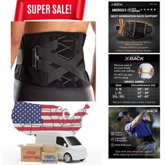 X-Back Brace for Lower Back Pain, Lumbar Support, Herniated Disc, Sciatica, A…