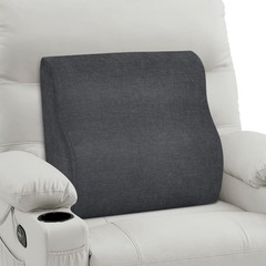 TANYOO Back Support Pillow for Recliner Dual Layer Lumbar Medium, Dark Grey
