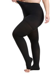 Extra Wide 4X-Large Opaque Compression Pantyhose for Women 15-20 mmHg – Gradu…