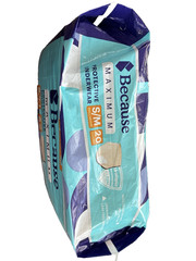 Because Maximum Protective 20 Underwear | S/M | 1 Pack | Absorbs Up to 4 Cups
