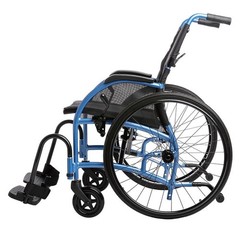 Strong back folding lightweight wheelchair