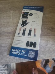 United Ortho Short Air Cam Walker Fracture Boot, Large, Black New USA1411X