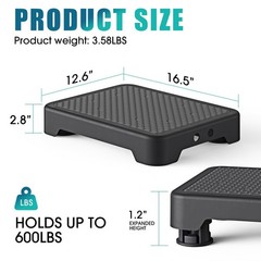 SPACELEAD Mobility Step Stool for Adults & Seniors, Indoor/Outdoor Portable S…
