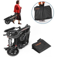 Lightweight Portable Transport Wheelchair Aluminum Swing Away Footrests 22lb