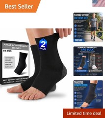 Lightweight Ankle Brace – Non-Slip Compression Sleeve for Active Lifestyles