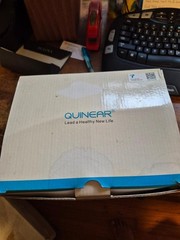 QUINEAR Knee Massager Pair- Air Compression Massage, Heat Treatment Never Used
