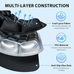 Inflatable Seat Cushion, Pressure Relief Airplane Seat Cushion for Long Flights