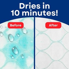 Ultra Soft 4-Layer Washable and Reusable Incontinence Bed Pad