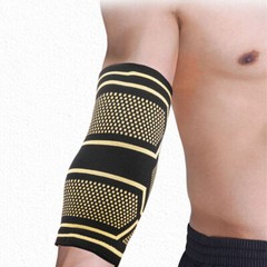 Copper Elbow Compression Sleeve Elbow Braces For Tennis Arthritis Bursitis US