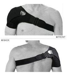 Adjustable Shoulder Brace Support Compression Sleeve Rotator Cuff AC Joint