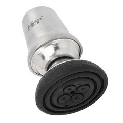 Walking Cane Stick Tips Universal Swivel Rubber Stainless Steel 19mm Inner
