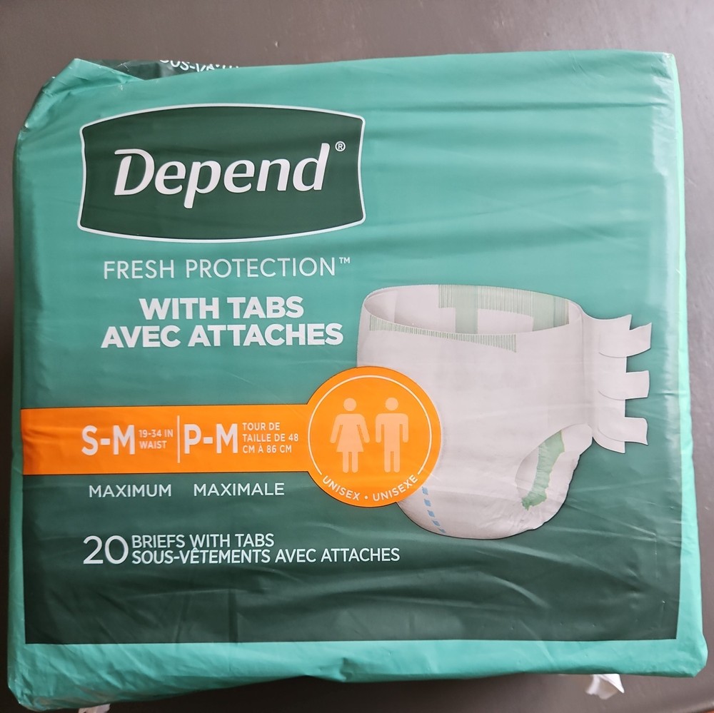 Depend Medium Incontinence Pants, 20 Count – 1 Pack