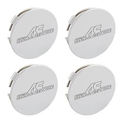Wheel Center Caps Round 75mm Compatible with Schnitzer Type II Type III OEM